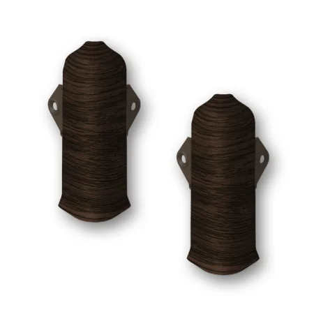 Угол наружный с крепежом 301 Венге 80мм Лексида