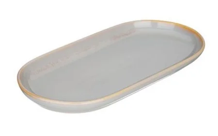 Тарелка Овальная Bronco Soul Kitchen 304,5*2,5см Серая 189-415