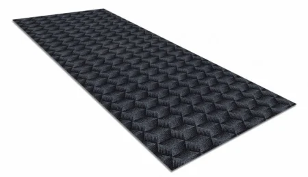 Коврик ФОКУС 50х100см серый 01 S *1