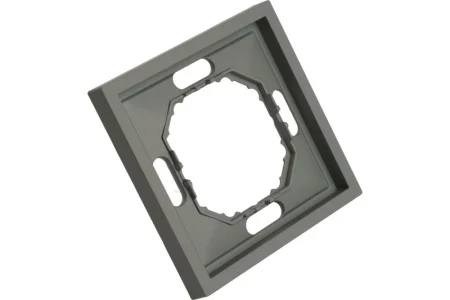 Рамка 1-м "Эмили" платиново-серый soft touch PFR00-5001-10 Stekker *1