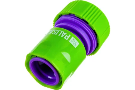 Соединитель пластик быстросъемный для шланга 3/4" Palisad 66160