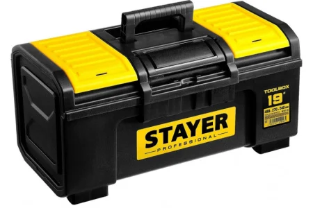 STAYER  TOOLBOX-19, 480 х 270 х 240, Пластиковый ящик для инструментов, Professional (38167-19)