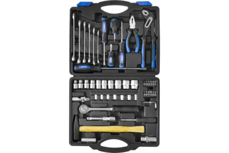 Набор инструмента 56предм. пласт. кейс Сибин 27765-H56 *1