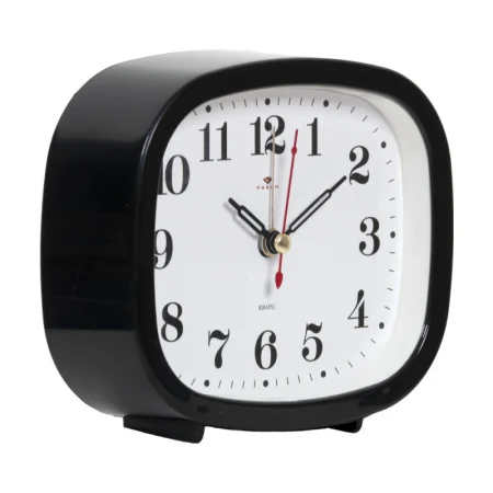 Часы-будильник "Классика" кварц, корпус черный Рубин В5-001 *1