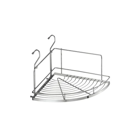 Полка угловая большая, хром YJ-G301