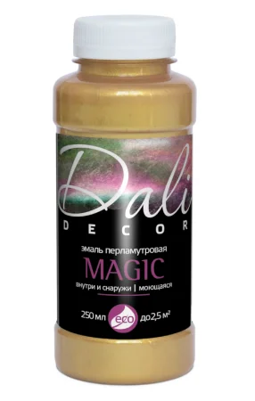 Эмаль акриловая DALI Decor Magic перламутровая жемчуг 0,25 л