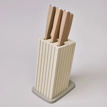 Набор Ножей Agness На Пластиковой Подставке, 6 Предметов