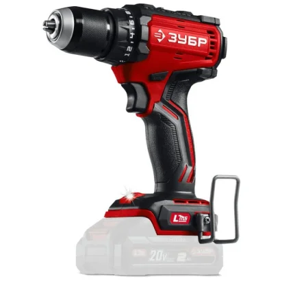 Дрель-шуруповерт аккум. Зубр ДБ-65 20В, 65Нм, без АКБ LMS, 0-350/0-1800 об/мин (бесщеточный двигатель) *1