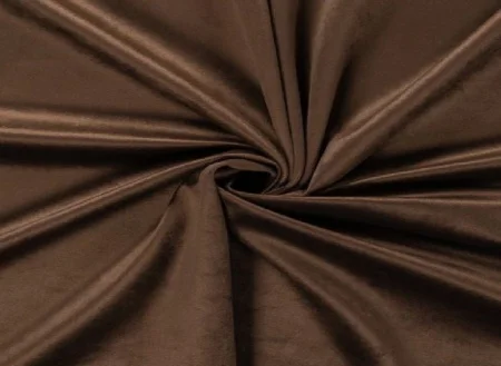 Портьера Велюр 150*260 светло-коричневый ГП