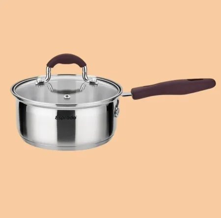 Ковш Esprado Toffee 1,5л 16х7,5см нерж. сталь с крышкой TOFL16BE109 *1