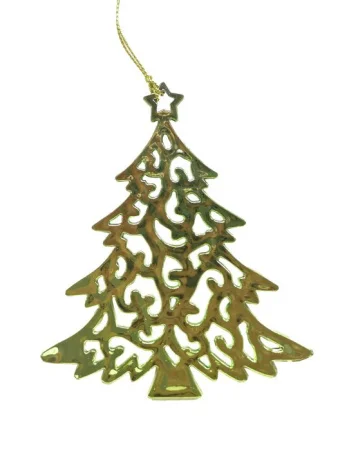 Украшение подвесное Ёлочка резная 0,3х10х12см арт.89060 *1