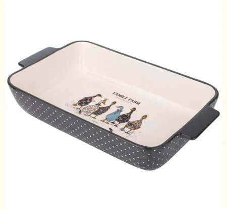 Блюдо Для Запекания Agness "Family Farm" Прямоуг3,6 Л 39*22,5*7,5 См