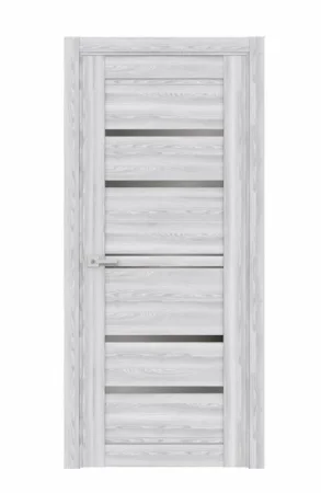 Полотно дверное Х31 ривьера айс/графит стекло *800