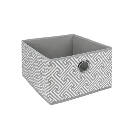 Короб для хранения "Орнамент", Д280 Ш280 В180, серый *1