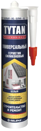 Герметик силиконовый универсальный  Tytan Professional белый 280 мл