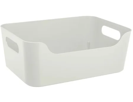 Корзинка универсальная Scandi 3,1л 240х170х90мм светло-серая 433222630