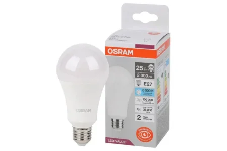 Лампа светодиодная LVCLA200 25SW/865 230VFR E27 10X1 RU OSRAM