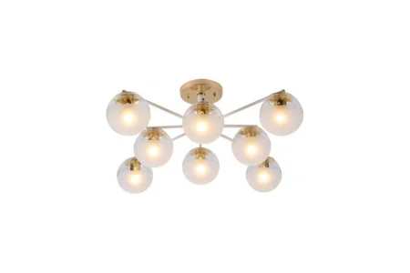 Люстра Umbra 3129-308 8хЕ27 40Вт модерн Б0054865 (Rivoli) *1