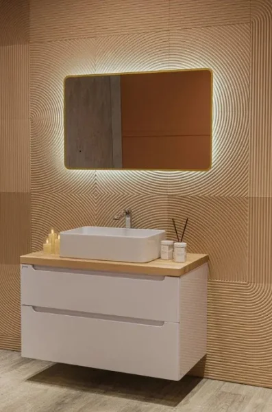 Зеркало Silver Mirrors Incanto-GOLD 60 LED-00002558 бесконтактный сенсор