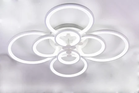 Светильник светодиодный MS 1028 Олт 72-196-232W 3000-6000К Белый AC180-240V 27840Lm 950х910х130 димм