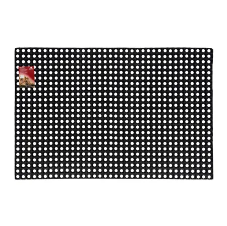 Коврик резиновый ячеистый 100х150см черный 20004 VORTEX