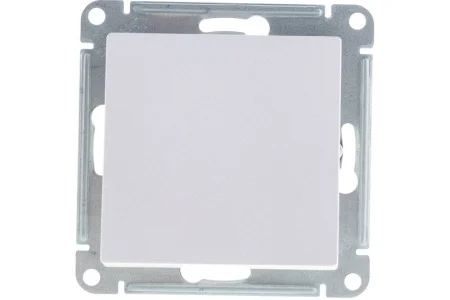 Переключатель проходной 1-кл СП "AtlasDesign" 10А IP20 (сх. 6) 10AX механизм жемчуж. SE ATN000461