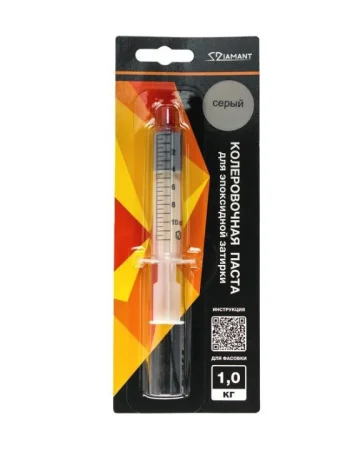 Паста колеровочная 004 Диамант серый 4мл (на 1кг) *1