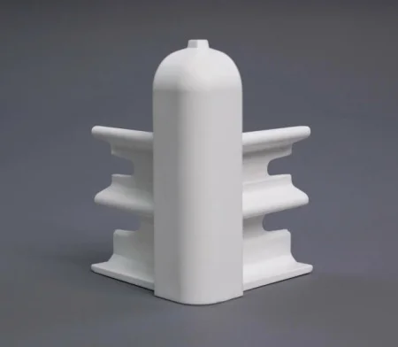 Угол наружный 001 Белый 80мм Комфорт Классик Софт