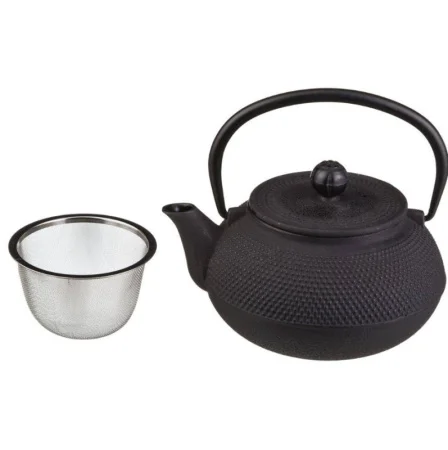 Заварочный Чайник Чугунный С Эмалированным Покрытием Внутри 700 Мл (Кор=8Шт.)