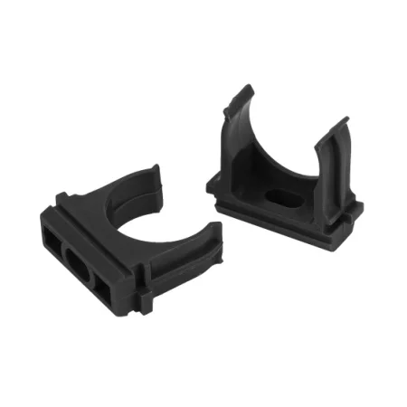 Клипса д/трубы d16мм (упак 10 шт) черная CLIP-16-10-B Б0044179 (Era) *1