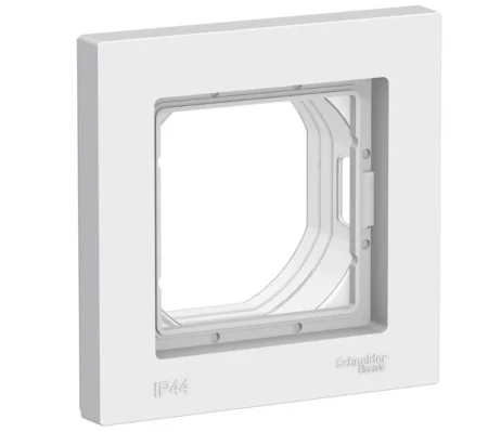 Рамка 1-м "AtlasDesign Aqua" белая ATN440101 (Systeme Electric) *1