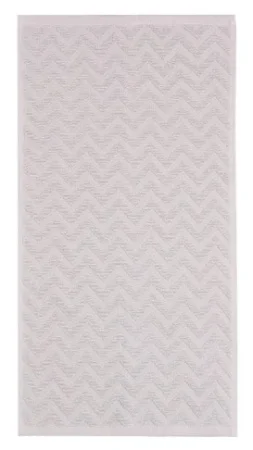 Полотенце махровое LoveLife "Zig-Zag" 70х130 см, цвет пыльно-лавандовый, 100% хл, 450 гр/м2 9097532