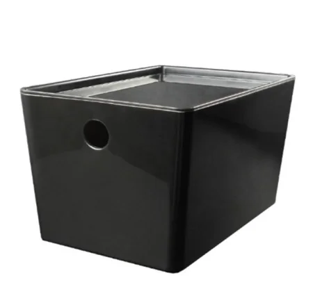 Контейнер Versa M, 5,5л с крышкой, прозрачный черный