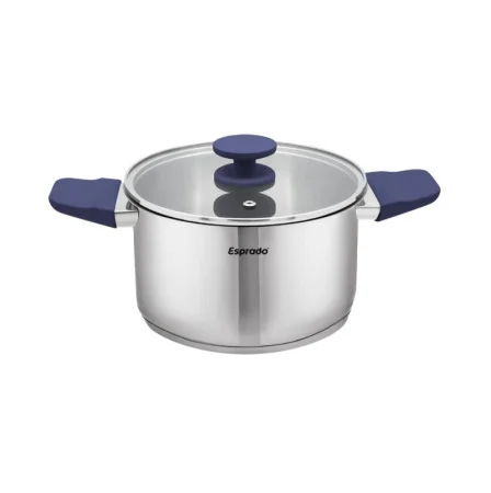 Кастрюля Esprado Lila 2,4л 18х10cм нерж.сталь с крышкой LILL18PE101 *1