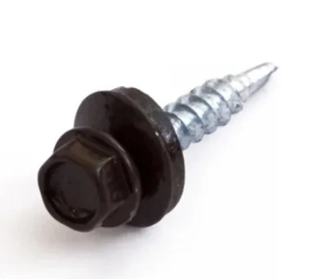 Саморез для крепления кровли, RAL8017 4,8х 35 уп. - 10 шт. SteelRex