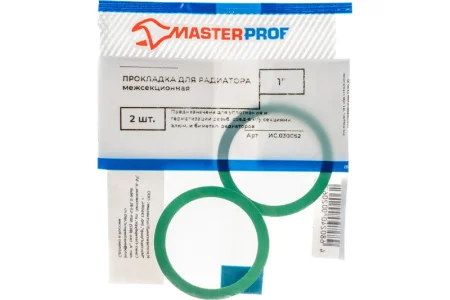 Прокладка межсекционная для радиатора упаковка 2шт 1" MasterProf  ИС.030062