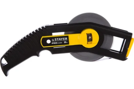 Лента-рулетка мерная 30м геодезическая Stayer Leader стальная 2-34183-030 *1