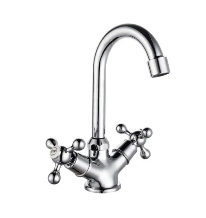 Смеситель для раковины двуручный Gross Aqua Yota 6088039С-В06 хром