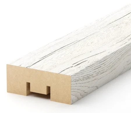 Рейка интерьерная МДФ Stella Бриона Дуб Санремо Белый 16х40х2700мм