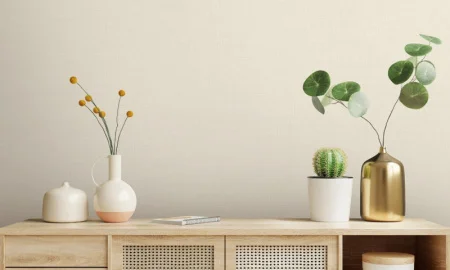 Обои компакт-винил Annushka 286542 1,06х10м штукатурка молочные