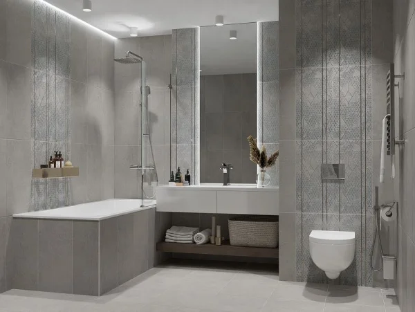 Керамогранит Azori Global R 600х600х10мм 1уп=1,44м2 (4шт) серый