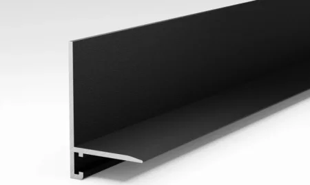 Антиплинтус алюминиевый Апл 02.2700.15 черный