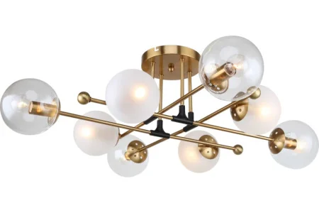 Люстра Darlene 3145-308 8хЕ14 40Вт модерн Б0055496 (Rivoli) *1