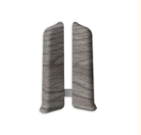 Заглушки для плинтуса (левая/правая) 210 Дуб пепельный 55мм Лексида