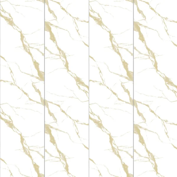 Панель ПВХ Stella Light Slim Мрамор Бьянко 671/1 2600х250х5