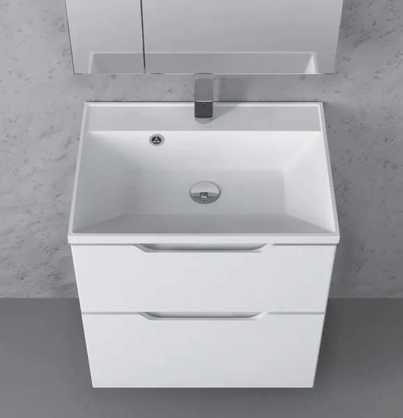 Тумба подвесная Wector 60 Wct.01.60/P/W/MD белая