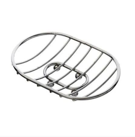 Мыльница CHR-482 Рыжий Кот И0810 14х9,2х3см хром