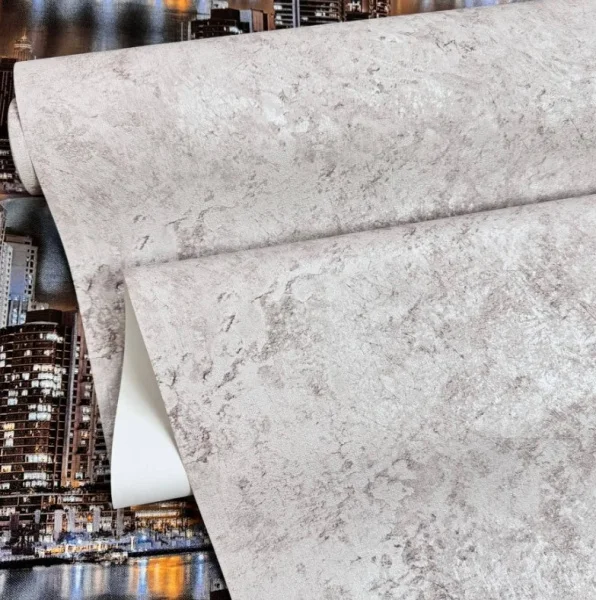 Обои компакт-винил Дубай-2 112118 1,06х10м штукатурка бежевая