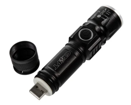 Фонарь ручной аккумуляторный  СТАРТ LHE 514-C1 Black