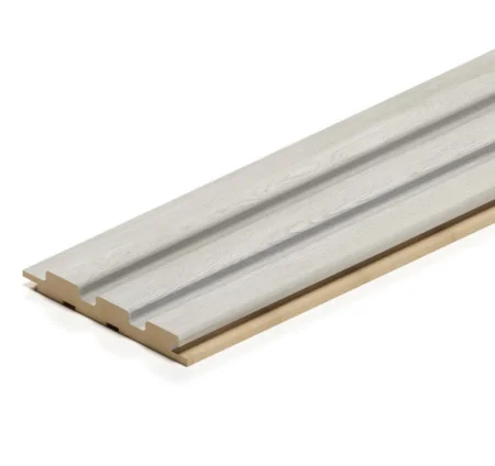 Панель стеновая реечная МДФ Stella Beats Standart Дуб Грей 2700x119x16мм